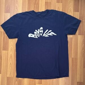 Boys Lie Dark Blue Graphic Tee